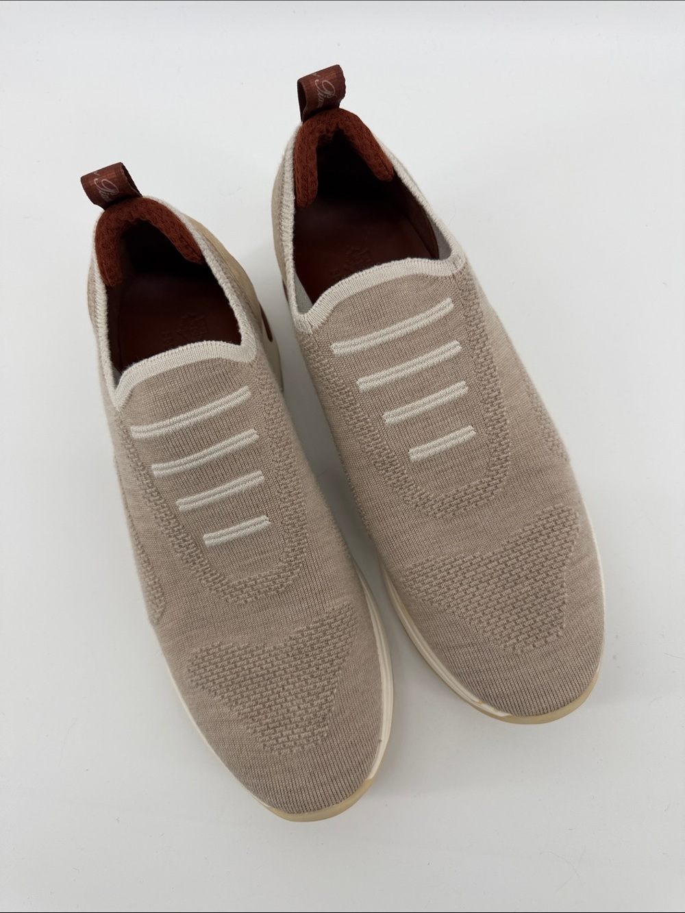 Loro Piana 360 LP Flexy Walk Sneaker in Beige 38.5